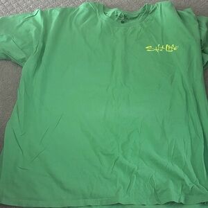 Salt Life Lime Green Tee